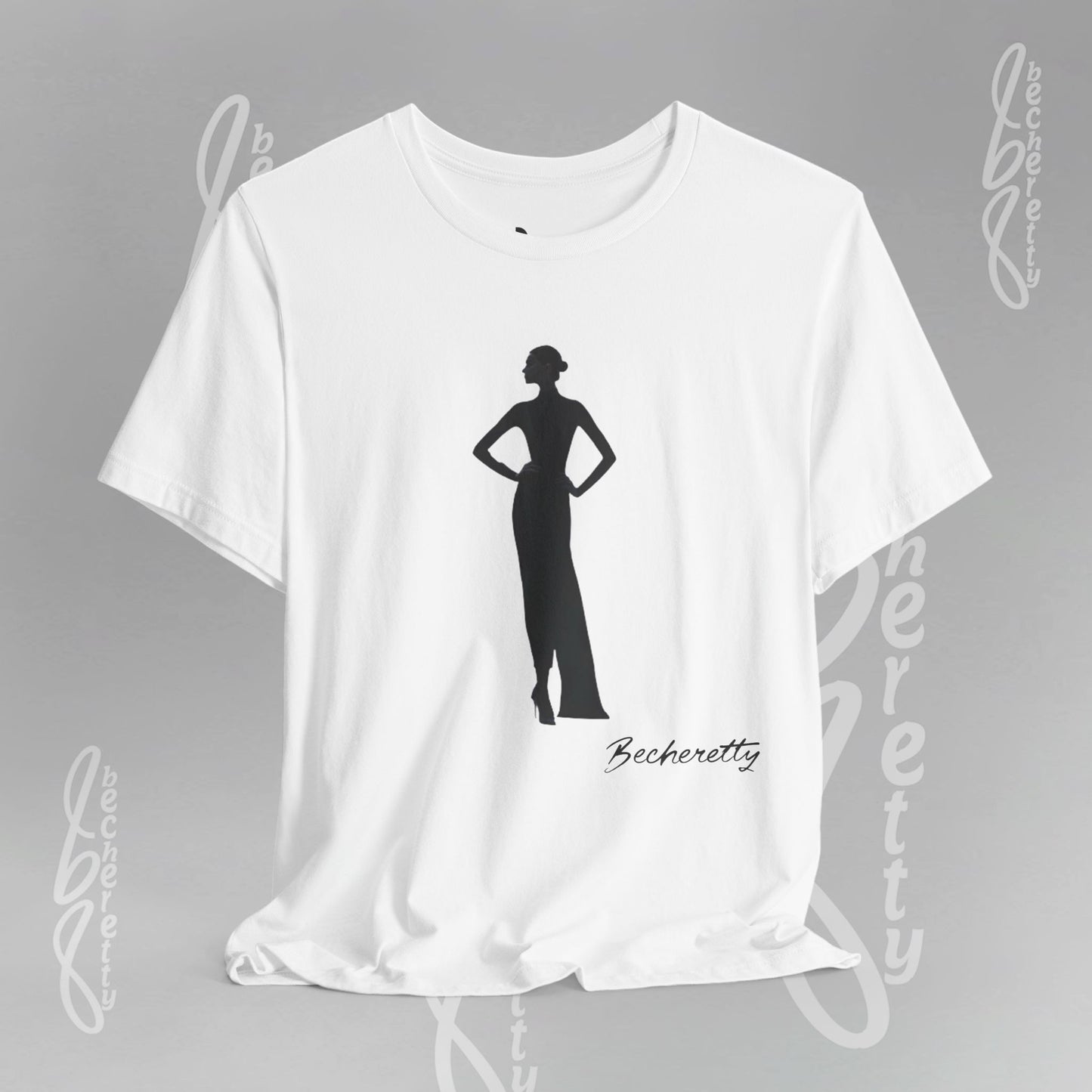 Stylish Silhouette Graphic T-Shirt Becheretty - Minimalist design - Casual Wear - Perfect Women's Gift