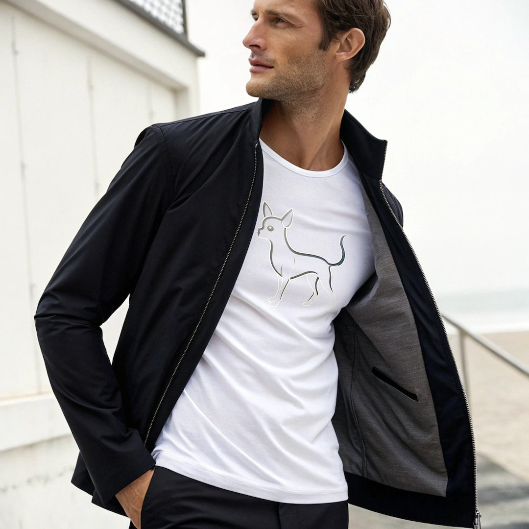  Becheretty Walk My Dog Collection – a unique line of graphic tees designed for pet lovers.