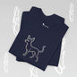 Chihuahua T-Shirt Unisex - Minimalist Art Graphic Becheretty - Trendy Tee - Casual Wear