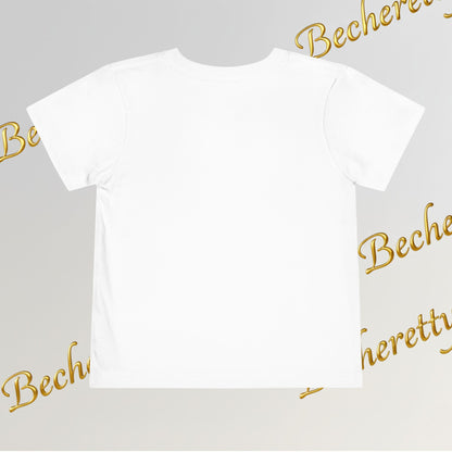 Toddler Tee Smiley Watercolor Art Graphic Minimalist Becheretty - Happy Face Kids T-Shirt