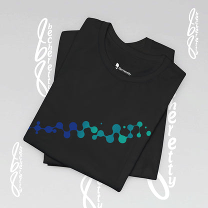 Abstract Graphic Tee - Supporting Autism Awareness - Becheretty design. Wear it to share the message