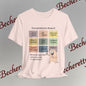 Graphic Tee "Temptations Board" Funny Graphic Becheretty. Wear it to spark conversations at casual meetups.