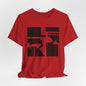 Abstract Graphic Art T-Shirt - Becheretty - Casual Wear - Gift for Art Lovers - Modern Artwork Apparel