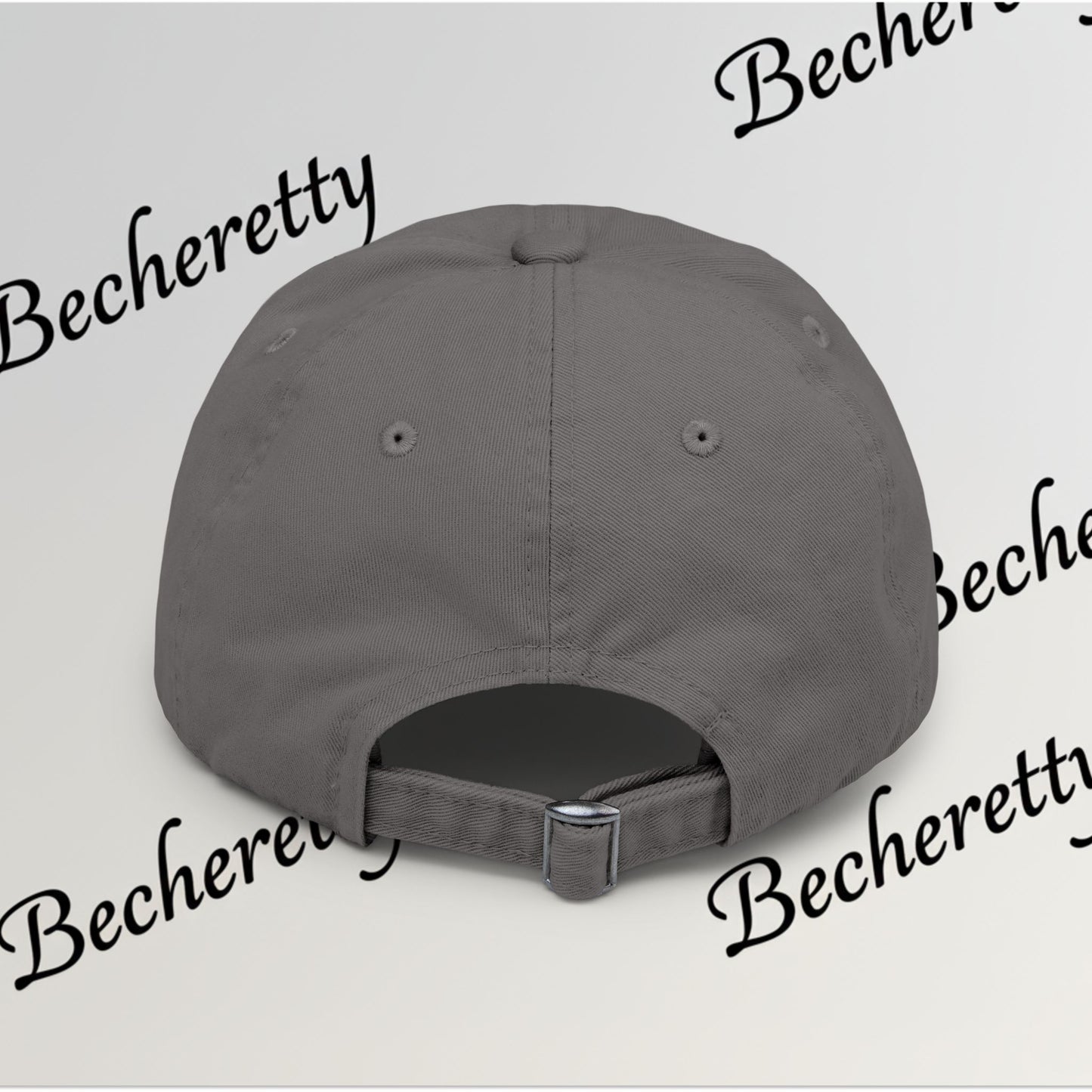 Dad Hat "Cubana" Art Graphic Becheretty — Pink Script Cap - An ideal and authentic gift for your friend