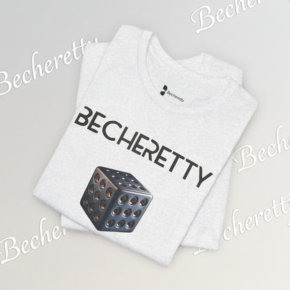 Becheretty Cube T-Shirt – Minimalist Geometric Graphic Art Expression - Casual wear - Gamers Gift