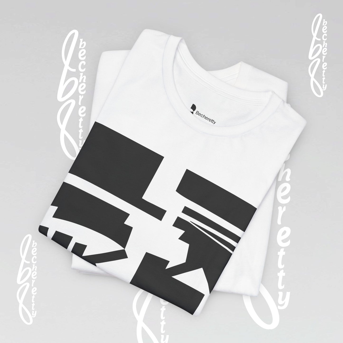 Abstract Graphic Art T-Shirt - Becheretty - Casual Wear - Gift for Art Lovers - Modern Artwork Apparel