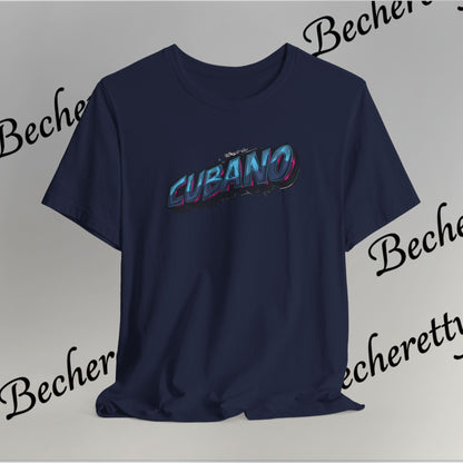 Graphic Tee "Cubano" Minimalist Art Graphic Becheretty - T-shirt that expresses confidence - Casual Wear