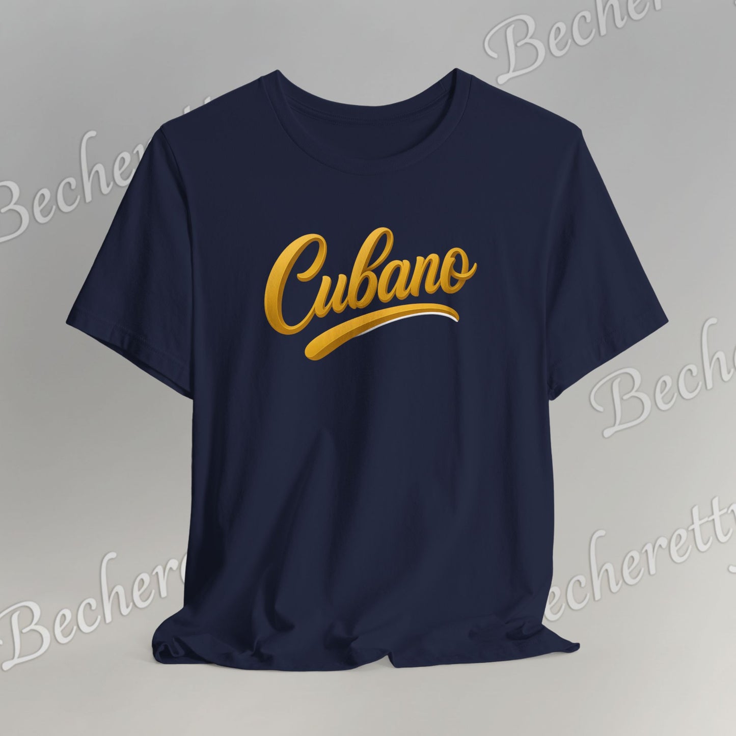 Graphic Tee "Cubano" Minimalist Art Graphic Becheretty - T-shirt that expresses confidence - Casual Wear
