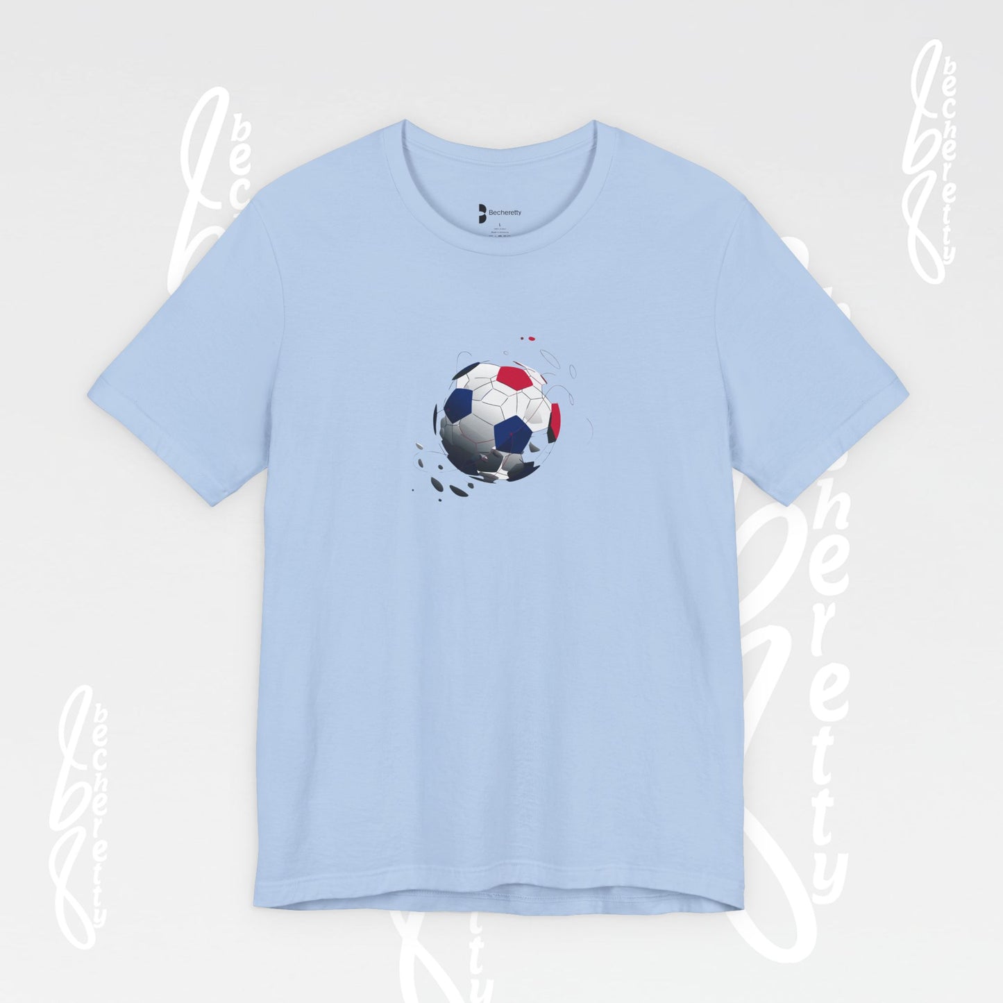 Soccer Ball Graphic Tee — Artistic Minimalist Design Becheretty - Enthusiastic Fans - Match Day