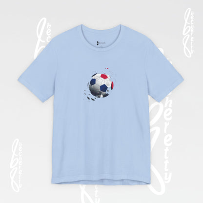 Soccer Ball Graphic Tee — Artistic Minimalist Design Becheretty - Enthusiastic Fans - Match Day