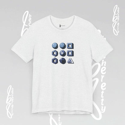 Graphic T-Shirt Becheretty - Short Sleeve, Unisex - Stylish Minimalist - Casual Wear