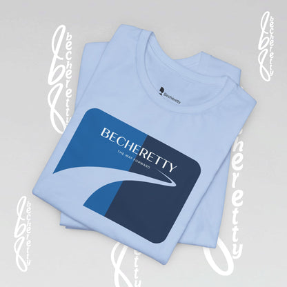 Art Minimalist T-Shirt Becheretty - Casual Wear, Gift for Him/Her, Summer Outing, Travel Tee, Graphic Shirt