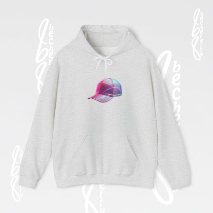 Graphic Hoodie "Retro Cap" for Creative Souls - Art Minimalist Becheretty - Stylish - Casual Wear