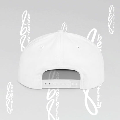 Snapback Baseball Cap with Pink American Football Ball Design by Becheretty