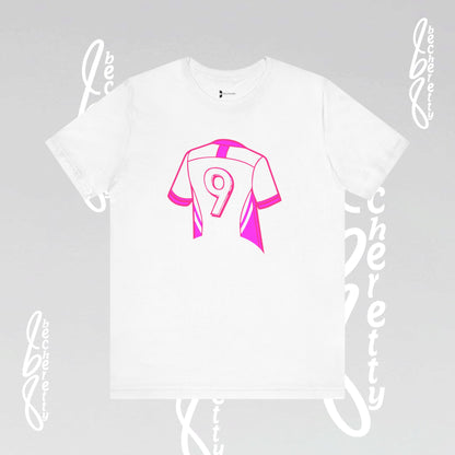 T-Shirt Number 9 - GOAL- Art Graphic Becheretty - Perfect Gift for Soccer Lovers - Casual Wear