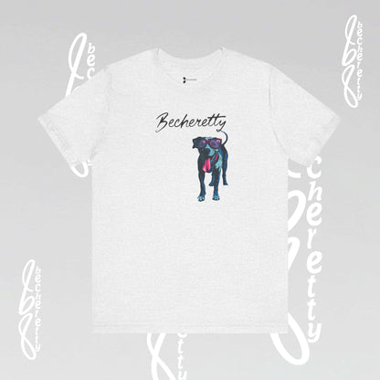 Dog Lovers T-Shirt Unisex - Art Graphic Becheretty - Unique Pet Apparel - Casual Wear