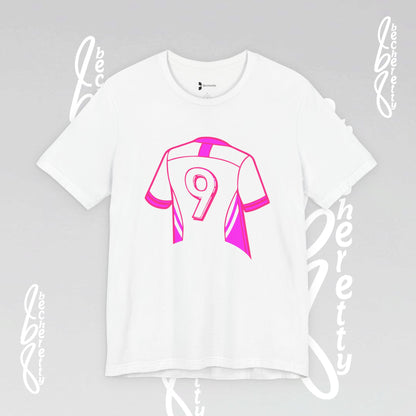 T-Shirt Number 9 - GOAL- Art Graphic Becheretty - Perfect Gift for Soccer Lovers - Casual Wear