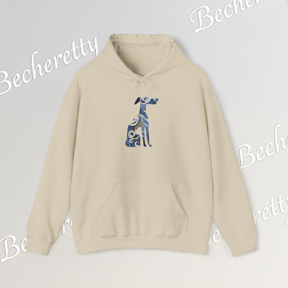 Artistic Dog Silhouette Hoodie - Graphic Becheretty - Perfect gift for dog lovers