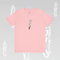 Minimalist Graphic Design Becheretty - Unisex Short Sleeves - Casual - Pixels Void Line