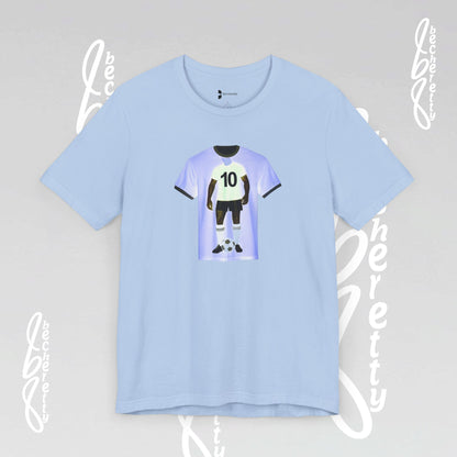 Soccer T-Shirt Number 10 - Becheretty Graphic Minimalist - Men Women Apparel - Gift for Fans
