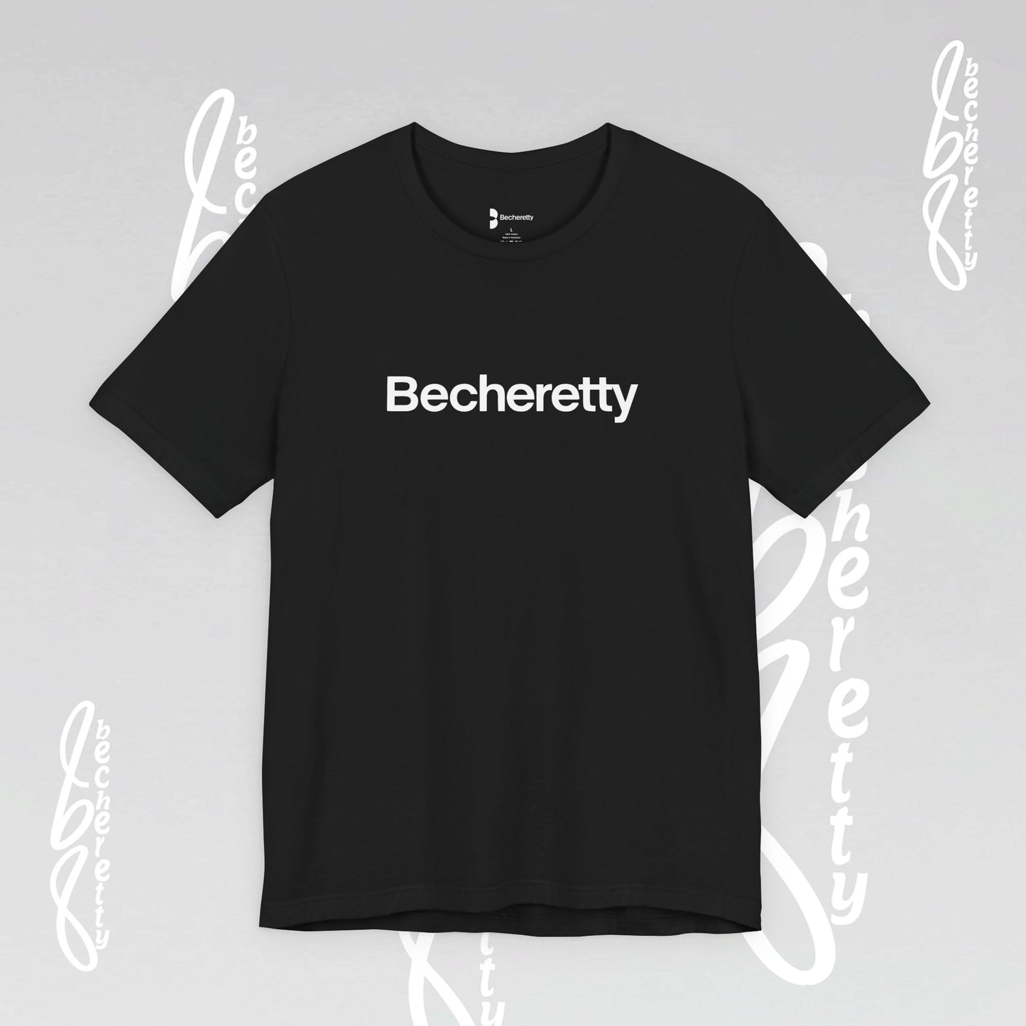 Short Sleeve Tee Becheretty  "Minimalist Design. Maximum Impact" Express Yourself. Casual Wear