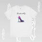 Trendy Graphic T-Shirt Becheretty - Futuristic High Heel Design, Fashion, Casual Wear