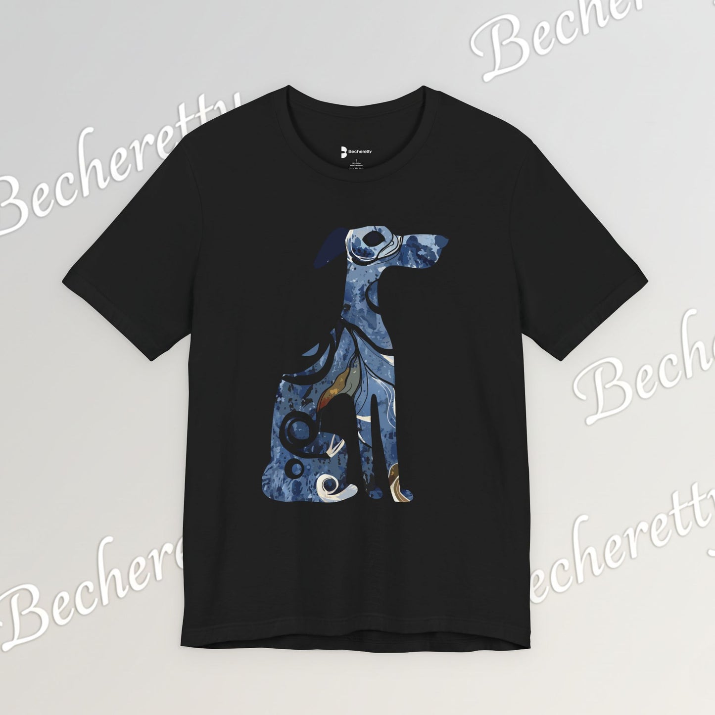 Artistic Dog Graphic Becheretty -  Perfect gift for dogs & Art Lovers - Casual Wear