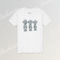 Youth T-Shirt  "Three Funny Kid Robots" Art Graphic Becheretty - Perfect for expressing your daily mood without saying a word