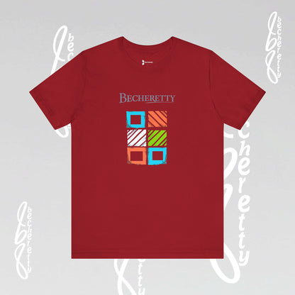 Colorful Becheretty Graphic Unisex T'shirt - Fashion style - Casual Wear