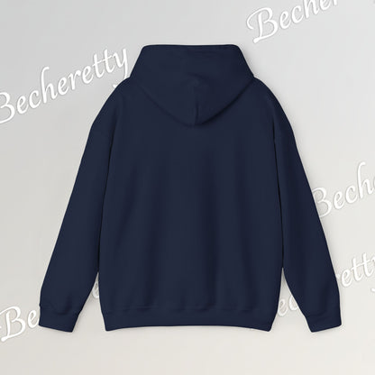 Love Floral Hoodie - Romantic Script - Art Graphic Becheretty - Perfect Gift for your loved one
