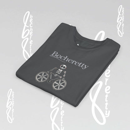 Youth T'Shirt - Becheretty Graphic Design - Cool Robot Bicycle - Perfect for Bike Lovers