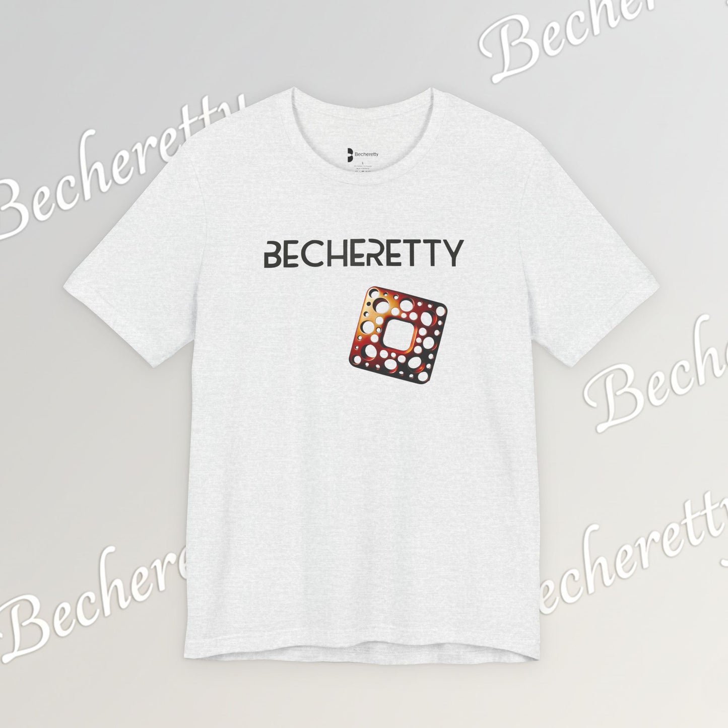 Modern Geometric Orbit Tee -  Graphic Art Becheretty - Elevate your everyday wardrobe with a fusion of contemporary art and minimalist style.