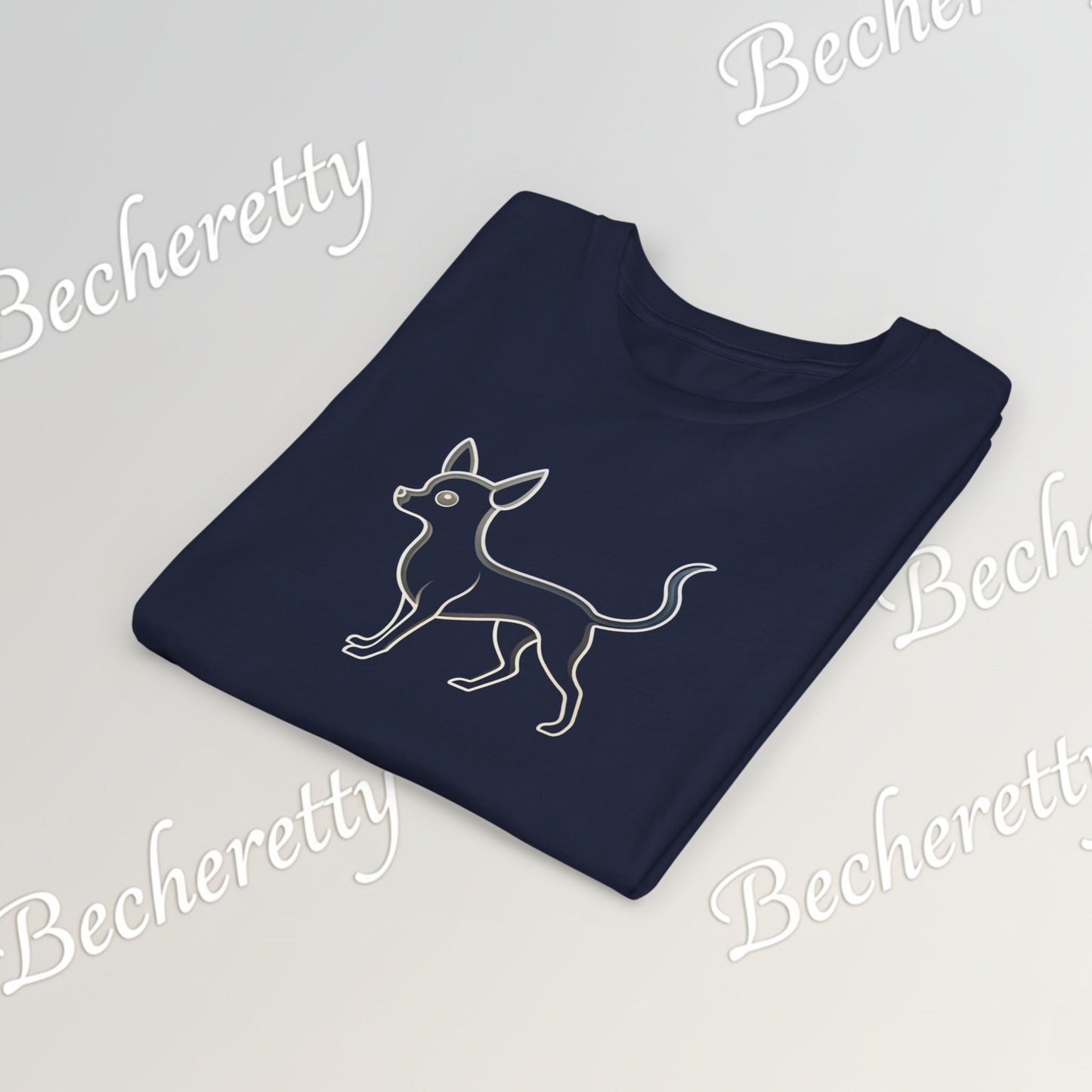 Youth T'Shirt - Graphic Chihuahua - Art Minimalist Becheretty - Perfect gift for Pet Lovers