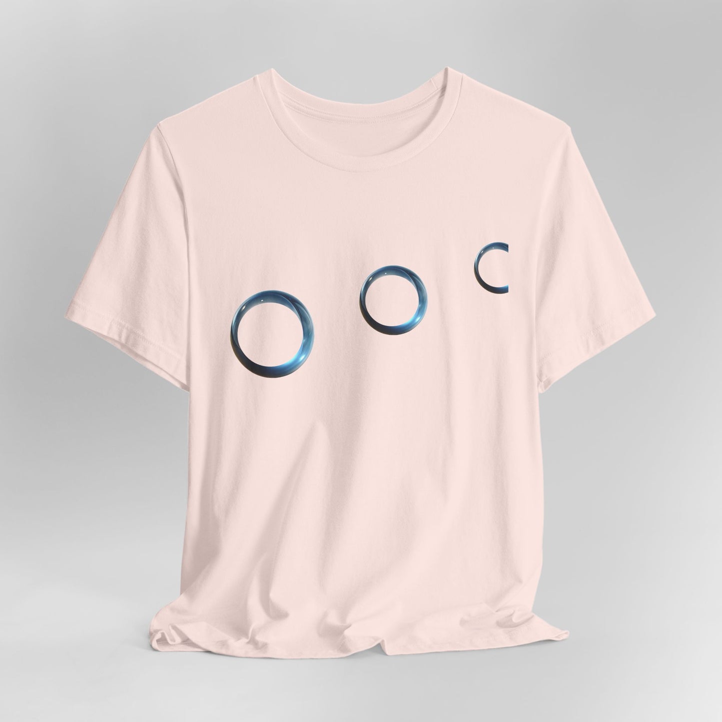 Moon Phase Tee — Minimal Lunar Circle T-Shirt - Art Graphic Becheretty - Everyday outfit