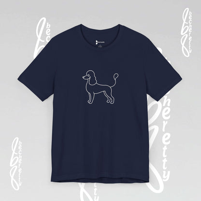 French Poodle T-Shirt Unisex - Becheretty - Casual Wear - Perfect Gift for Poodle's owners