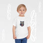 Owl Toddler Tee - Cute & Comfortable Short Sleeve Shirt for Kids - Art Graphic Becheretty