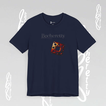 Stylish Minimalist Art Design Becheretty - Trendy short sleeve T-Shirt - Casual Wear - Gift for Him