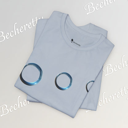 Moon Phase Tee — Minimal Lunar Circle T-Shirt - Art Graphic Becheretty - Everyday outfit