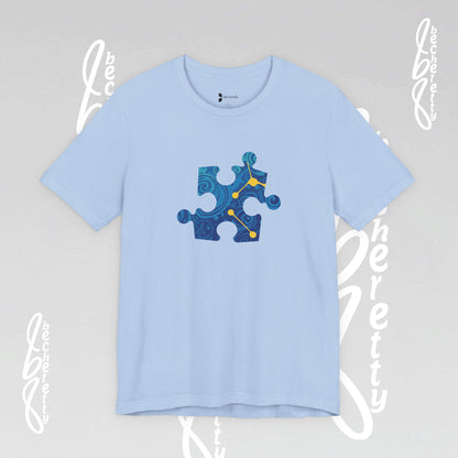 Support Autism awareness Puzzle Graphic Becheretty - Dress for a difference, casual wear