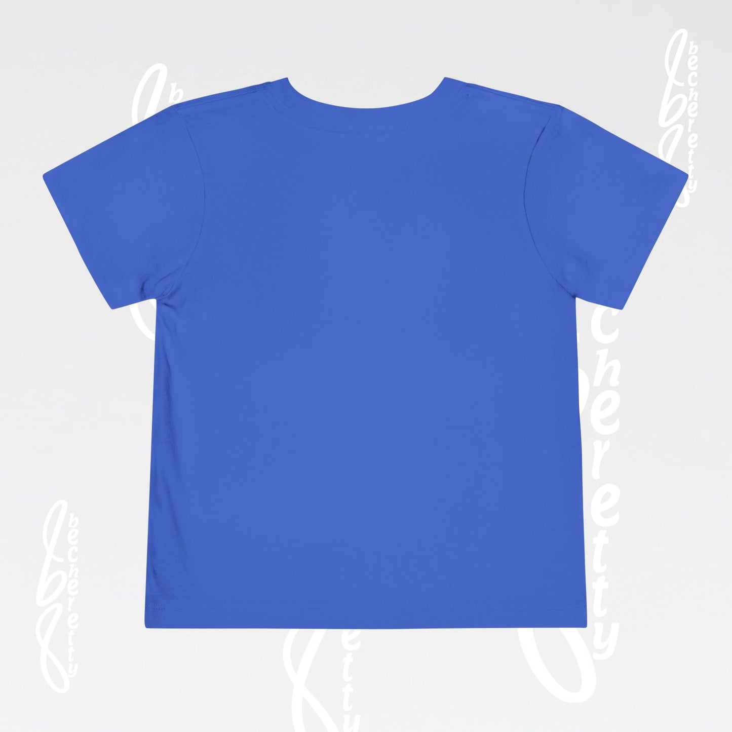 Toddler T-shirt - Colorful Watercolor Smiley Face - Art Graphic Minimalist Becheretty