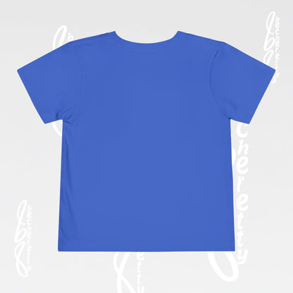 Toddler T-shirt - Colorful Watercolor Smiley Face - Art Graphic Minimalist Becheretty