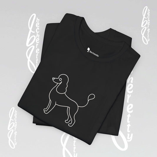 French Poodle T-Shirt Unisex - Becheretty - Casual Wear - Perfect Gift for Poodle's owners