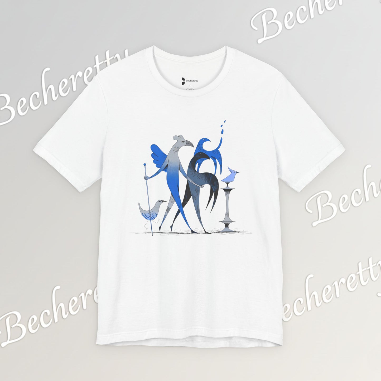 Graphic Tee Becheretty "Avian Dream" A tailored fit that provides a sleek, polished appearance for any occasion.
