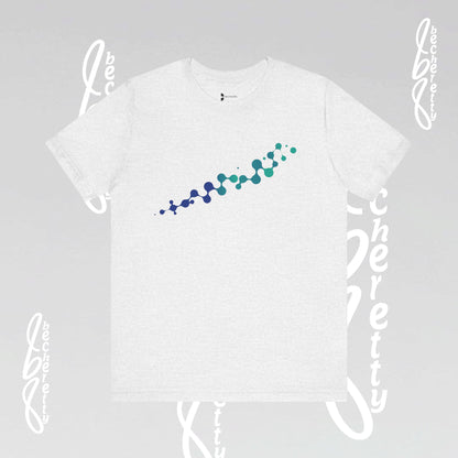 Abstract Graphic Tee - Supporting Autism Awareness - Becheretty design. Wear it to share the message