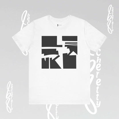 Abstract Graphic Art T-Shirt - Becheretty - Casual Wear - Gift for Art Lovers - Modern Artwork Apparel