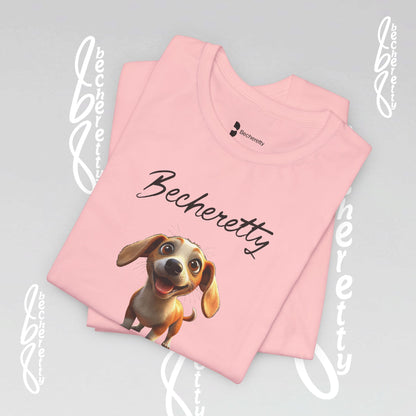Funny Dog - Graphic Unisex T-Shirt Becheretty - Casual Wear