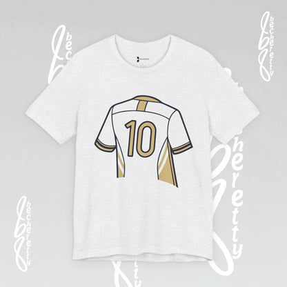 Soccer T-Shirt Number 10 Unisex - Graphic Becheretty - Game Day - Casual wear - Gift for Soccer Lovers