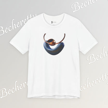 Necklace - Artistic design - T-Shirt short sleeve Becheretty- Fashion Casual Wear - Ideal Gift for Women