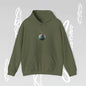 Futuristic Necklace - Graphic Hoodie Becheretty - Unisex, Original Gift for Friends