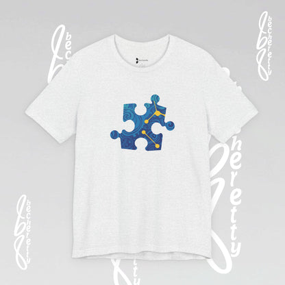 Support Autism awareness Puzzle Graphic Becheretty - Dress for a difference, casual wear